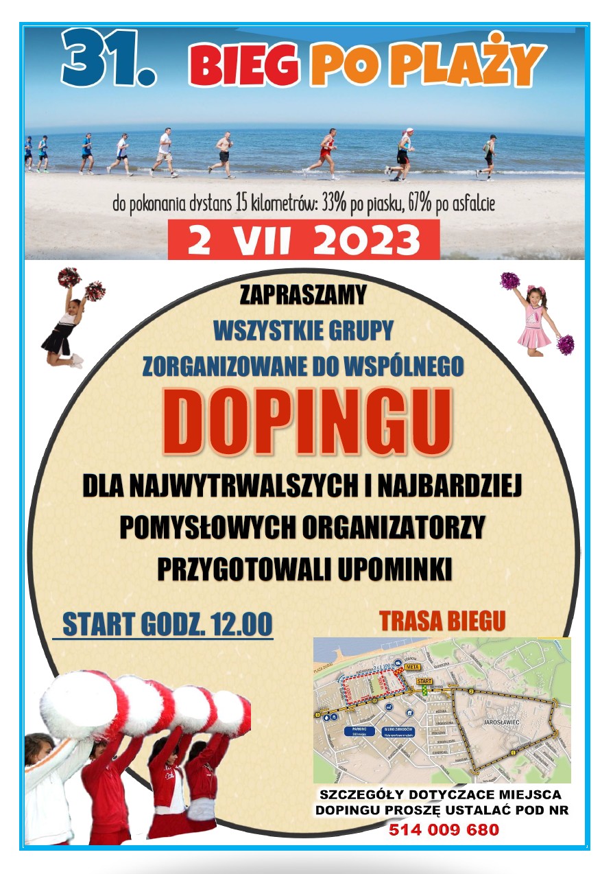 Plakat Doping 2023